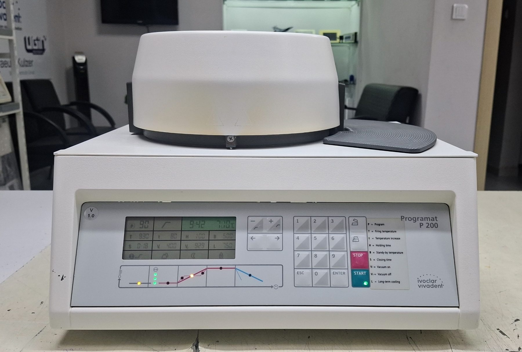 Ivoclar Programat P200 porselen fırını